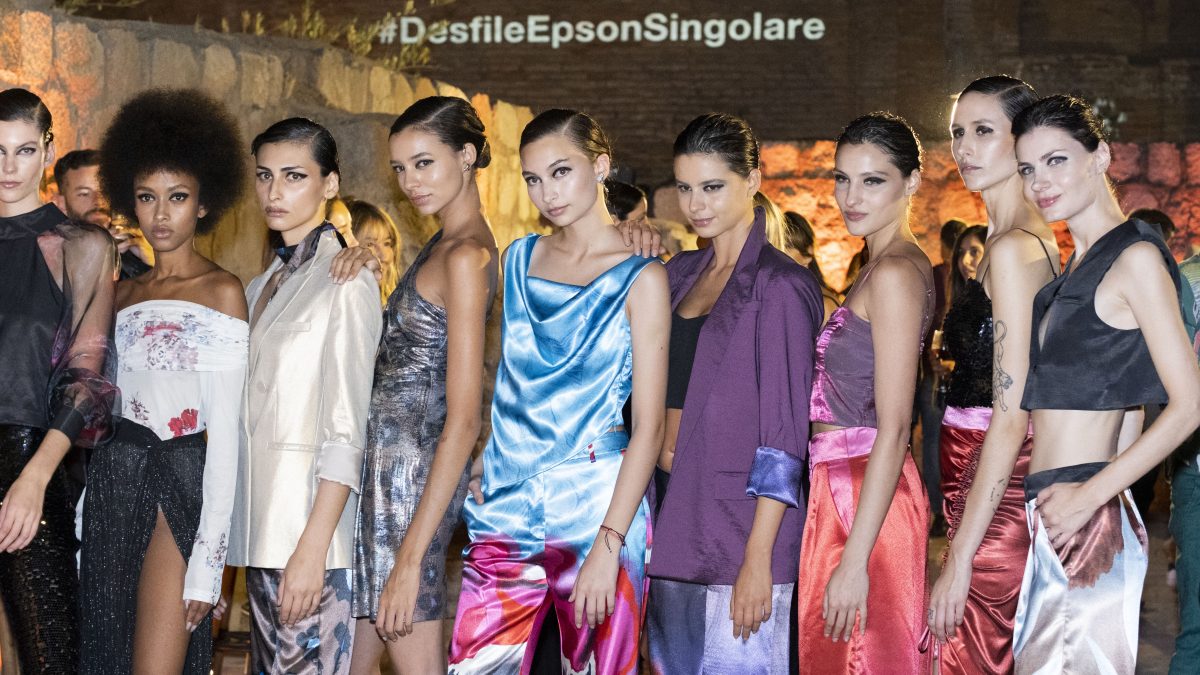 Singolare protagoniza Fashion Meet by Epson con una colección sublimada apostando por la moda consciente 